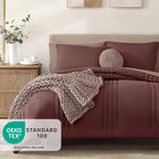 Melex 7-piece Bed in a Bag Comforter Set with Sheets