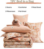 Botanical Flowers Comforter Set
