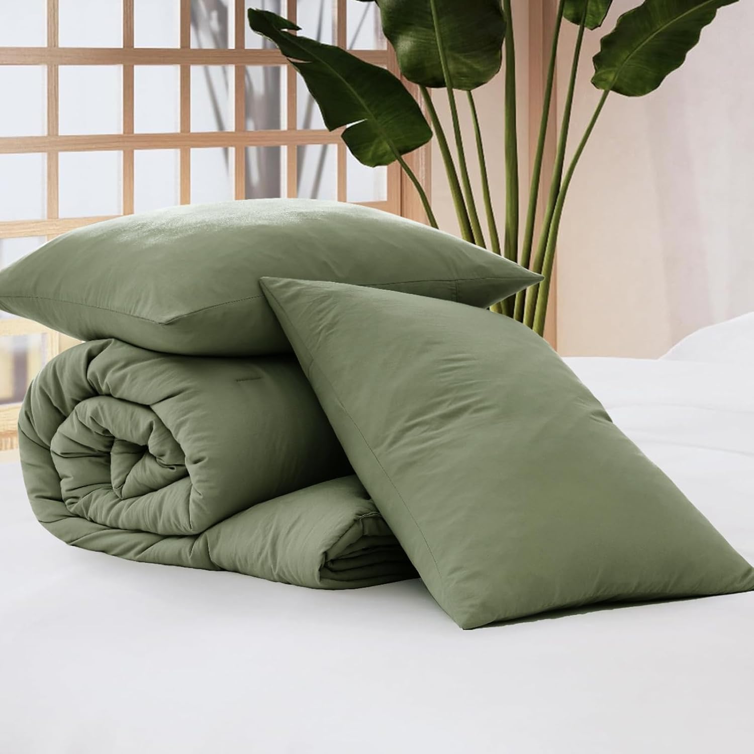 Prewashed 3 Pieces Comforter Set