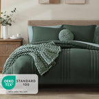 Melex 7-piece Bed in a Bag Comforter Set with Sheets