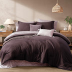 Catami Prewashed Bed in a Bag,Ultra Soft Comforter Bed Set with Sheets