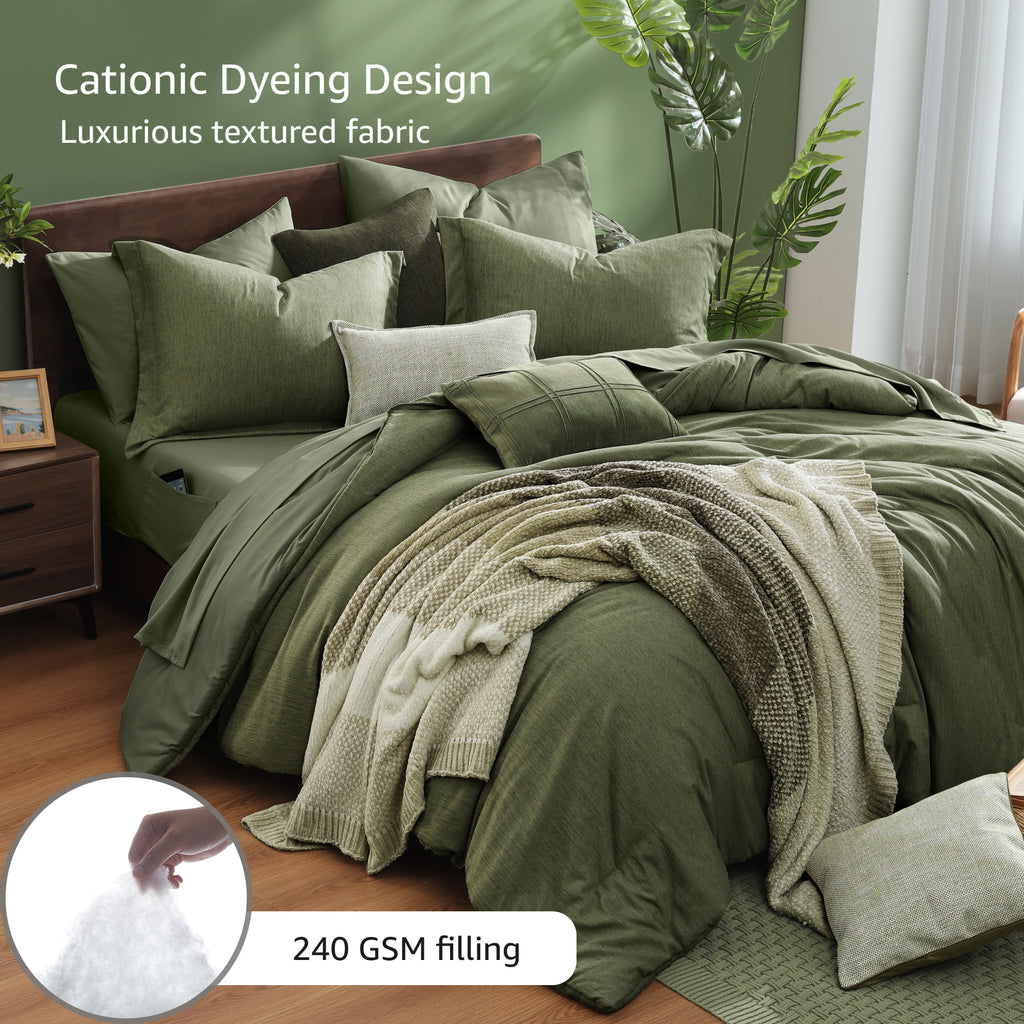 Cationic Dyeing Comforter Sets