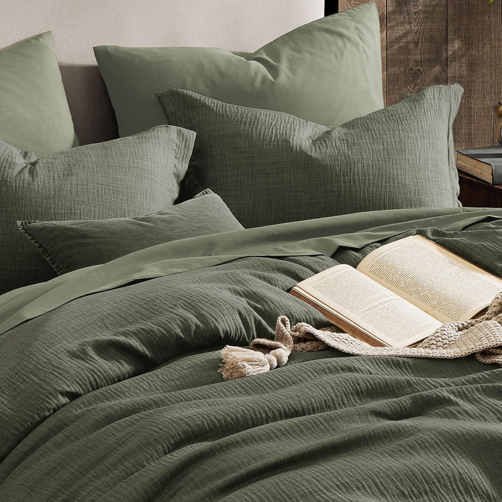 Melex Textured Comforter Set