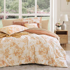 Botanical Flowers Comforter Set