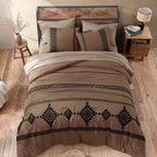 Melex Embroidery Comforter Set