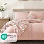 Melex 7-piece Bed in a Bag Comforter Set with Sheets