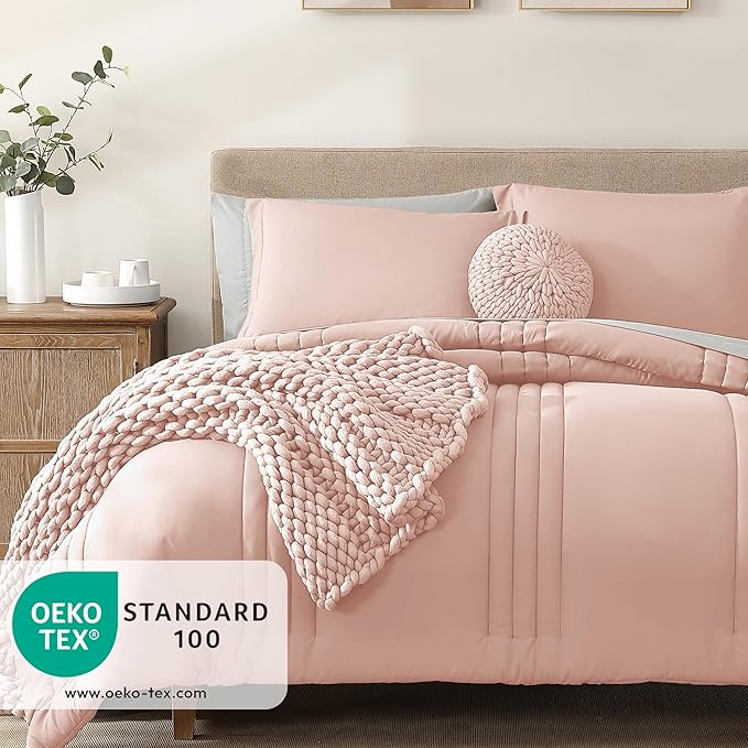 Melex 7-piece Bed in a Bag Comforter Set with Sheets