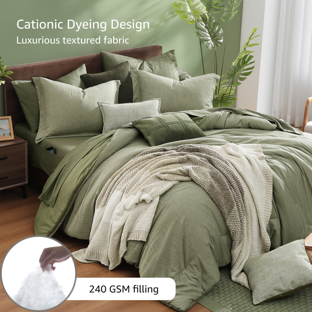 Cationic Dyeing Comforter Sets