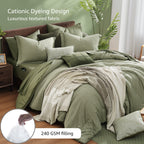 Cationic Dyeing Comforter Sets