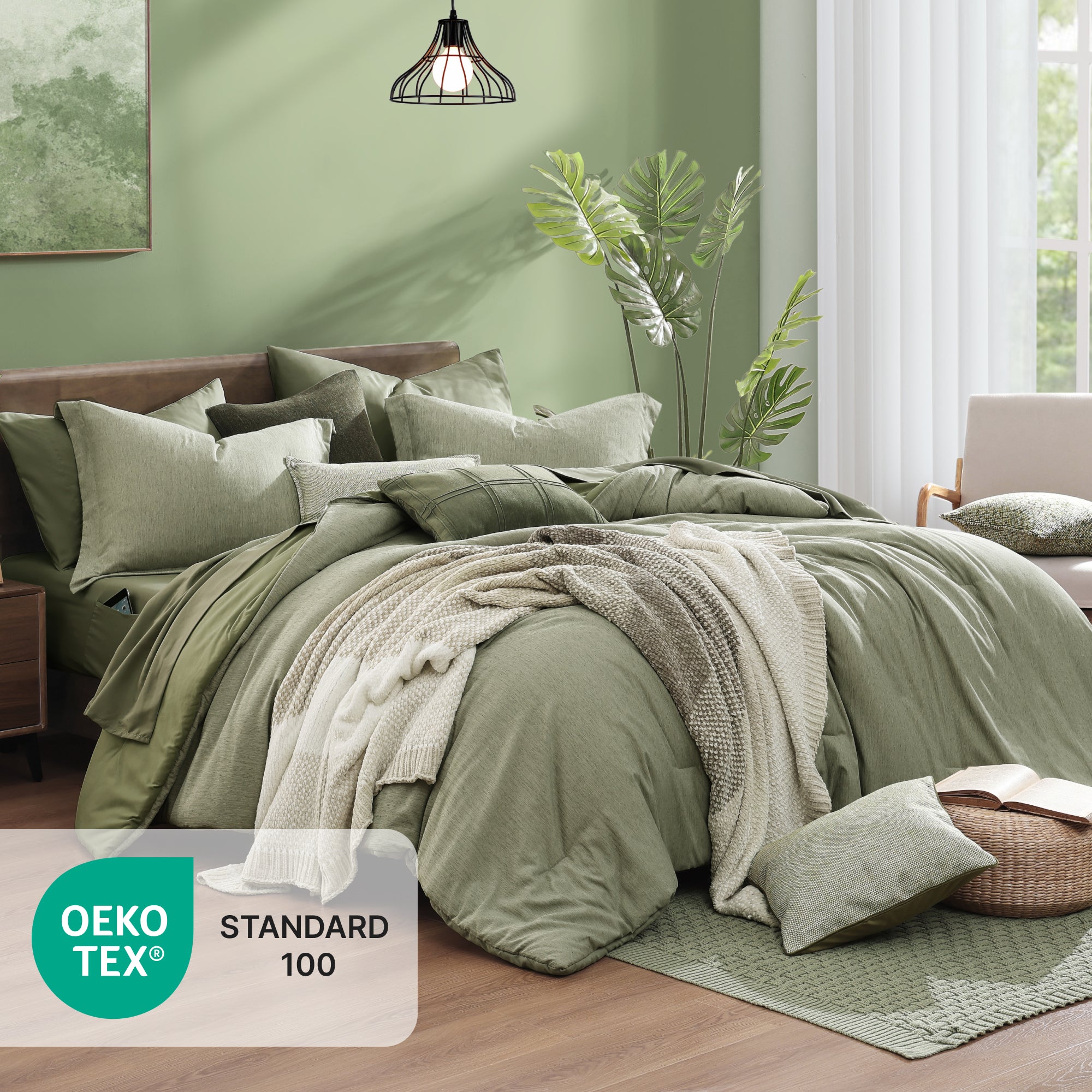 Cationic Dyeing Comforter Sets