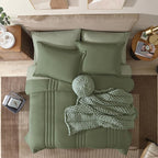 Melex 7-piece Bed in a Bag Comforter Set with Sheets