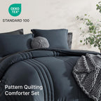 Melex 7-piece Bed in a Bag Comforter Set with Sheets