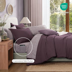 Catami Prewashed Bed in a Bag,Ultra Soft Comforter Bed Set with Sheets