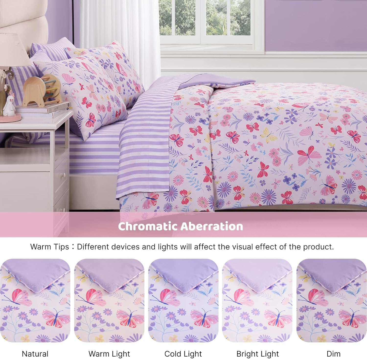 Melex gold foil Design Comforter Set