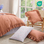 Melex Ruffle Comforter Set