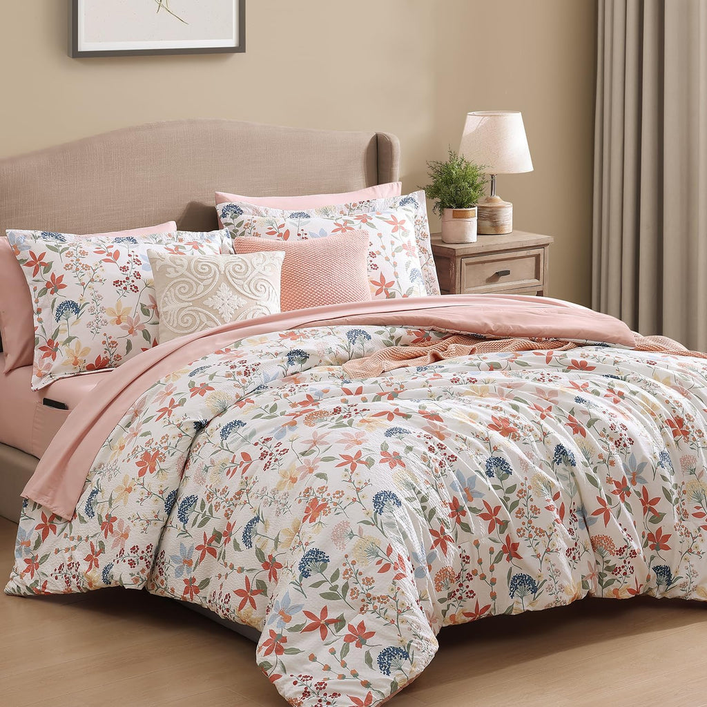 Melex Floral 7-piece Comforter Set