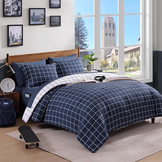 Catami Plaid Comforter Set