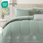 Melex 7-piece Bed in a Bag Comforter Set with Sheets