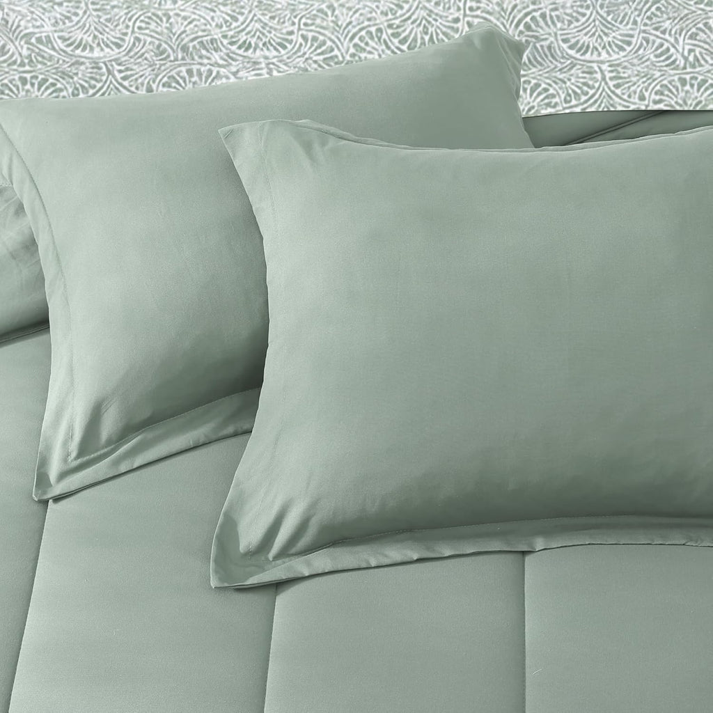 Melex 7-piece Bed in a Bag Comforter Set with Sheets