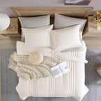 Melex 7-piece Bed in a Bag Comforter Set with Sheets