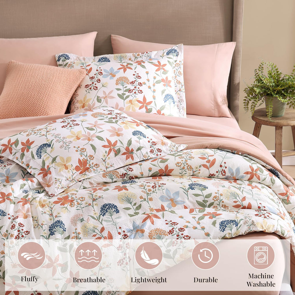 Melex Floral 7-piece Comforter Set