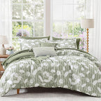 Botanical Flowers Comforter Set