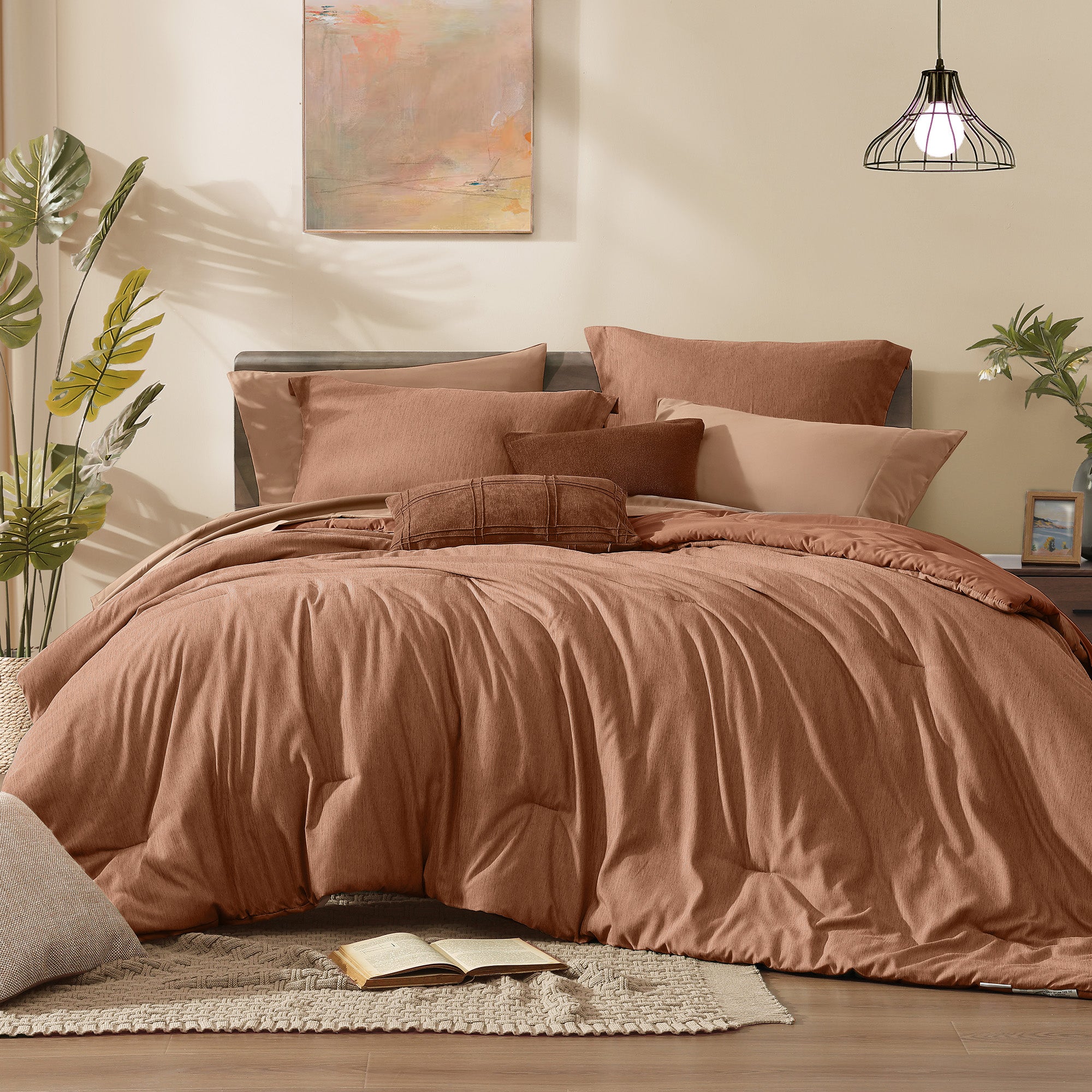 Cationic Dyeing Comforter Sets