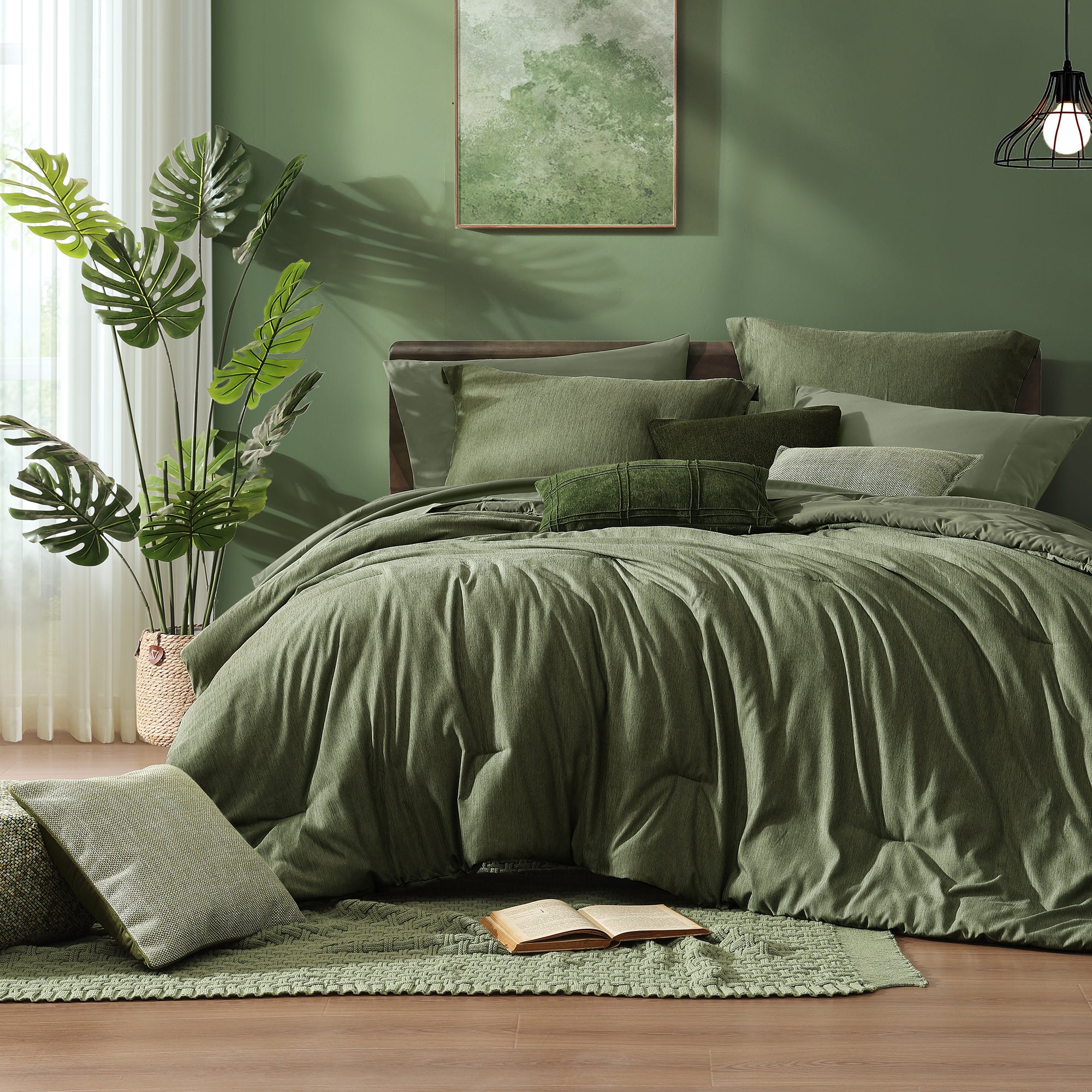 Cationic Dyeing Comforter Sets