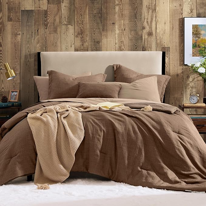 Melex Textured Comforter Set