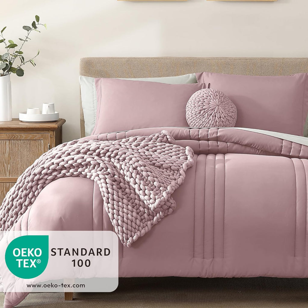 Melex 7-piece Bed in a Bag Comforter Set with Sheets