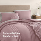 Melex 7-piece Bed in a Bag Comforter Set with Sheets