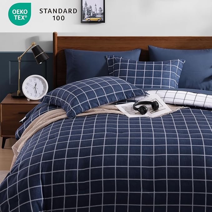 Catami Plaid Comforter Set