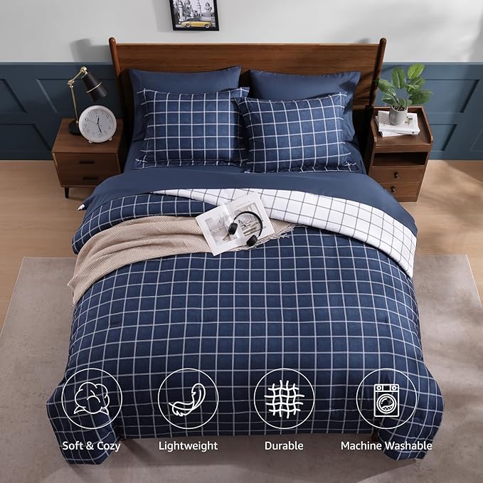 Catami Plaid Comforter Set