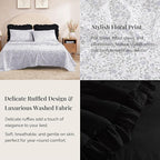 Melex Ruffle Comforter Set