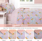 Melex gold foil Design Comforter Set