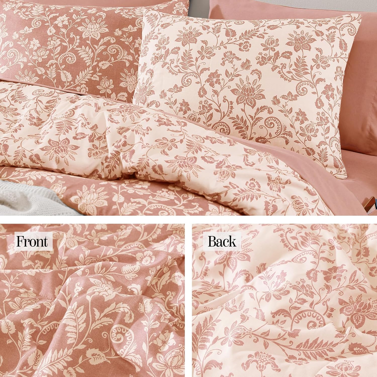 Botanical Flowers Comforter Set