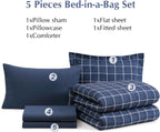 Catami Plaid Comforter Set