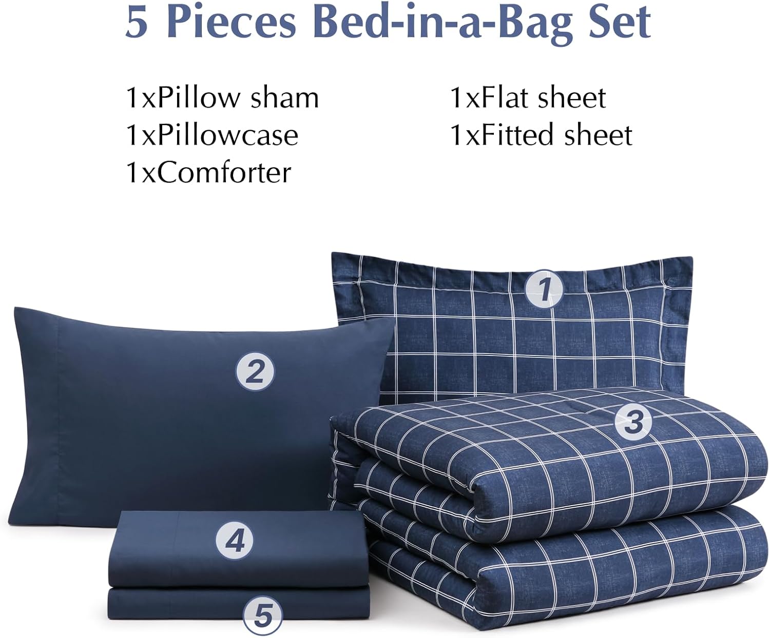 Catami Plaid Comforter Set