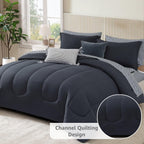 Melex 7-piece Bed in a Bag Comforter Set with Sheets