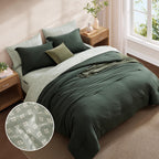 Melex Prewashed Bed in a Bag,Ultra Soft Comforter Bed Set with Sheets