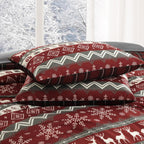 Melex Plaid Comforter Set
