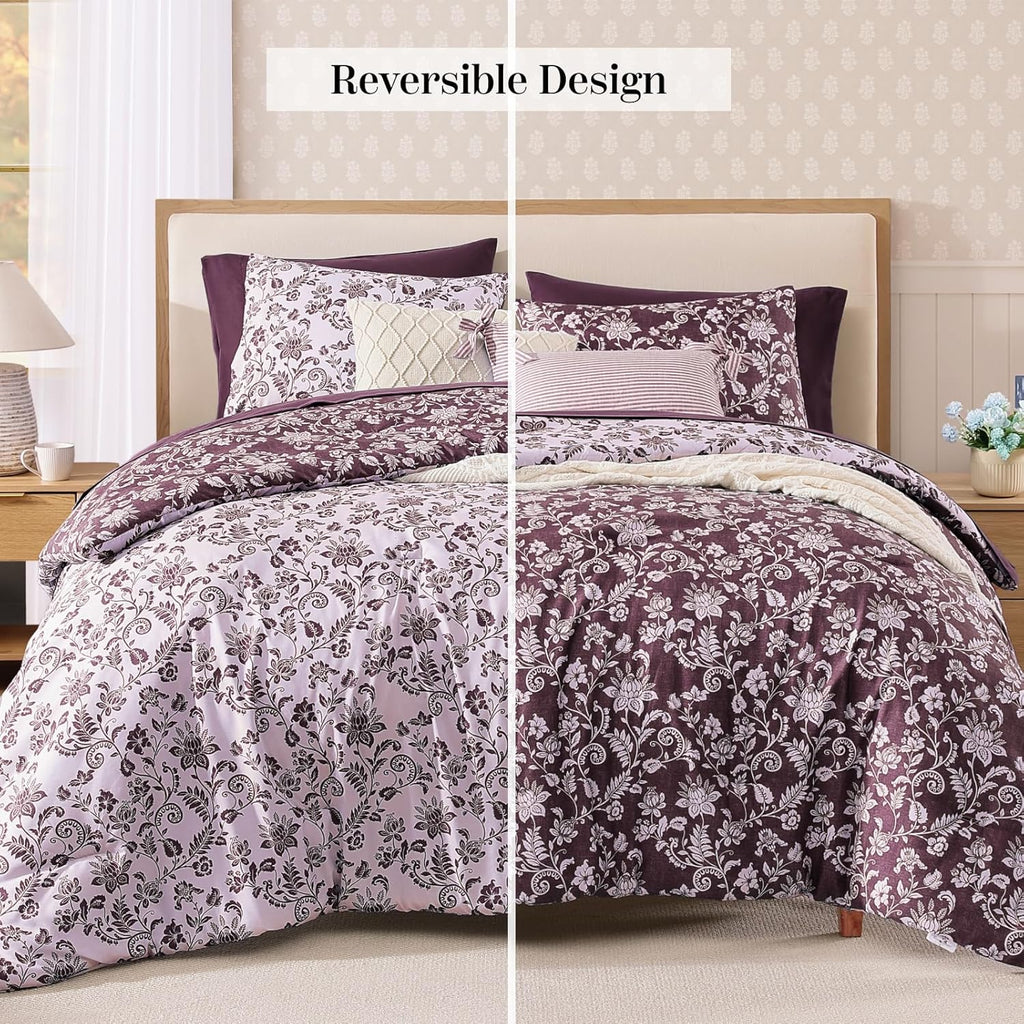 Botanical Flowers Comforter Set