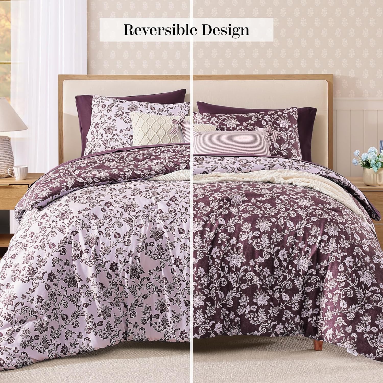 Botanical Flowers Comforter Set