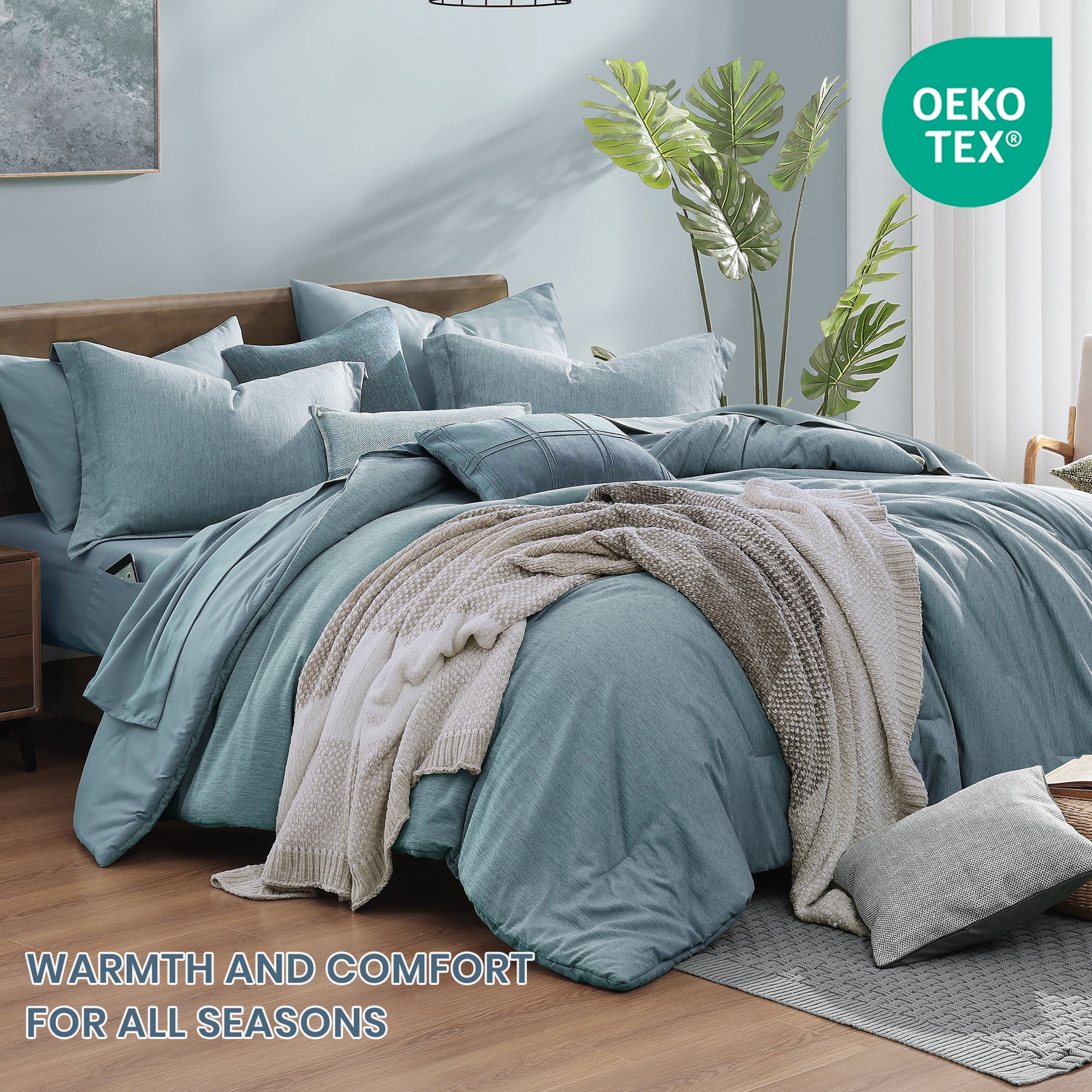 Cationic Dyeing Comforter Sets