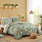 Melex Floral 7-piece Comforter Set