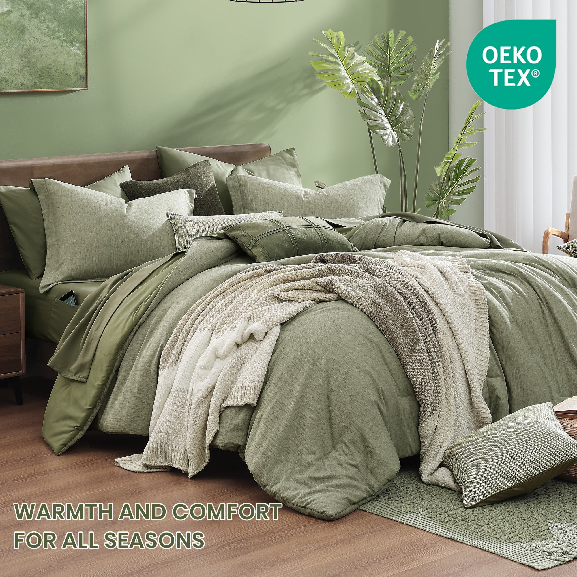 Cationic Dyeing Comforter Sets