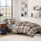 Melex Plaid Comforter Set