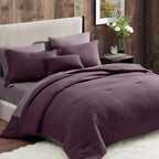 Melex Textured Comforter Set