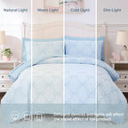 Melex gold foil Design Comforter Set