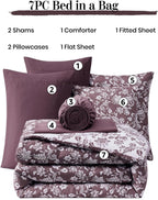 Botanical Flowers Comforter Set